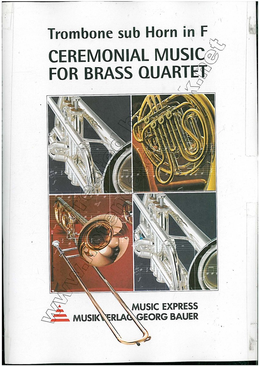 Ceremonial Music for Brass Quartet - hacer clic aqu�