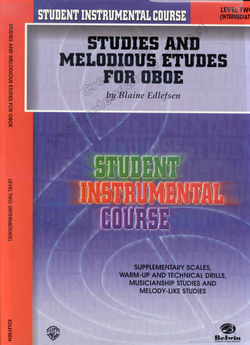 Studies and melodious Etudes for Oboe #2 - hacer clic aqu�