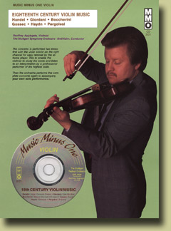 18th Century Violin Pieces for Violin and Orchestra - hacer clic aqu�