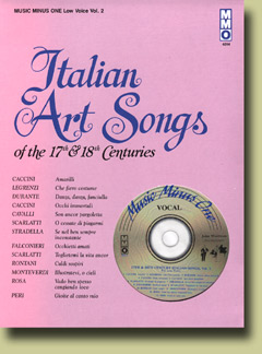 17th/18th Century Italian Songs - Low Voice #2 - hacer clic aqu